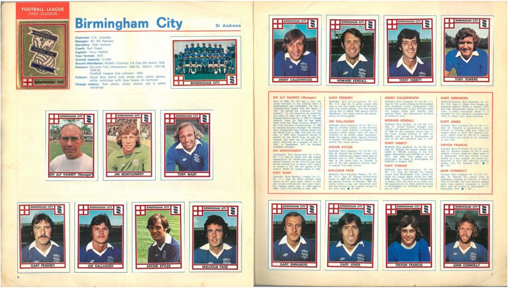 Birmingham City 1978