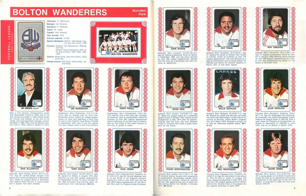 Bolton Wanderers 1979