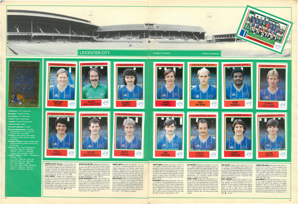 Leicester City 1985
