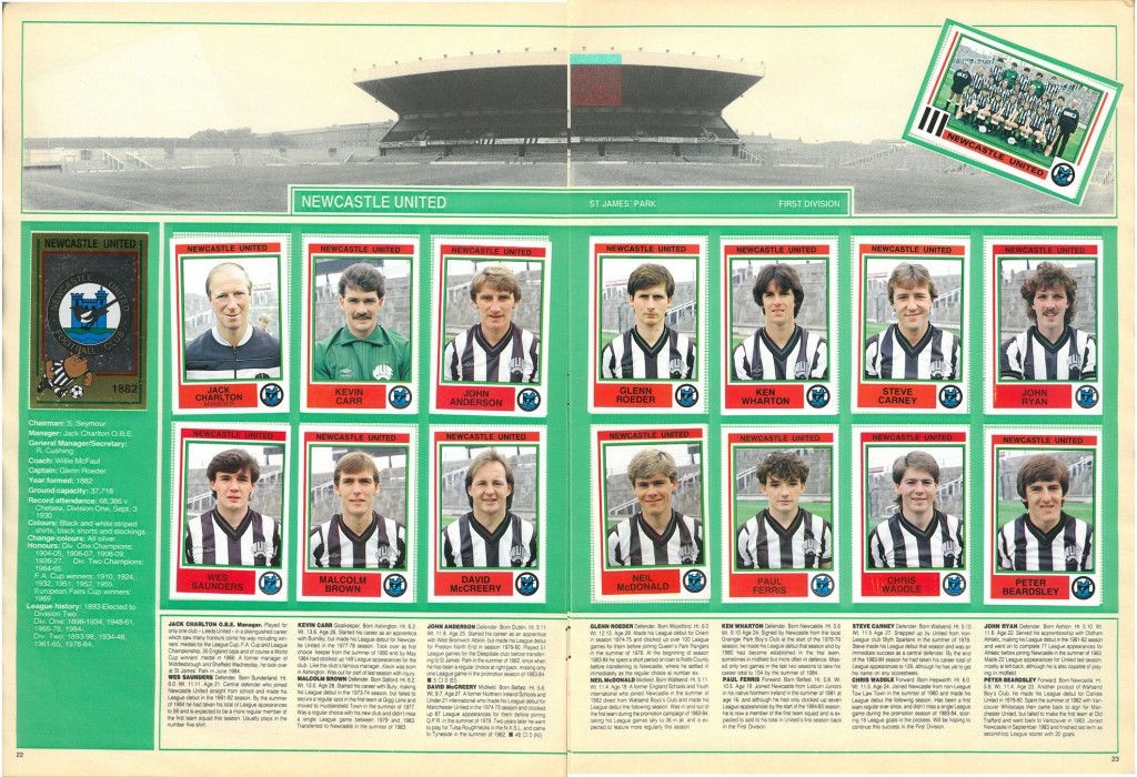 Newcastle United 1985
