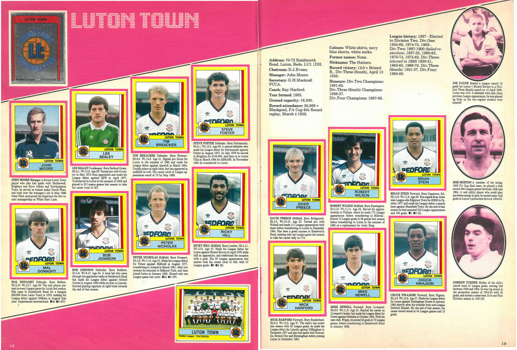 Luton Town 1987