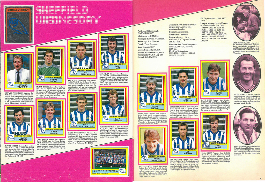 Sheffield Wednesday 1987