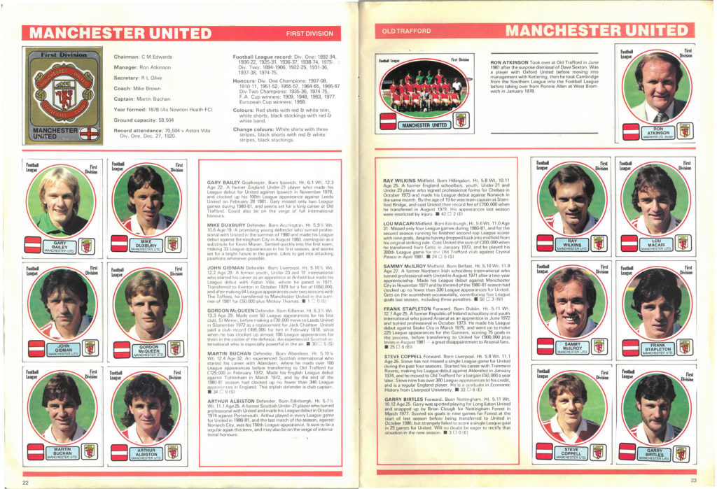 Manchester United 1982