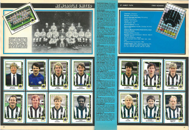 Newcastle United 1986