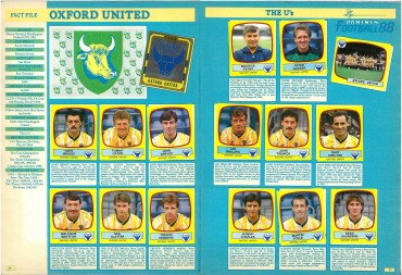Oxford United 1988