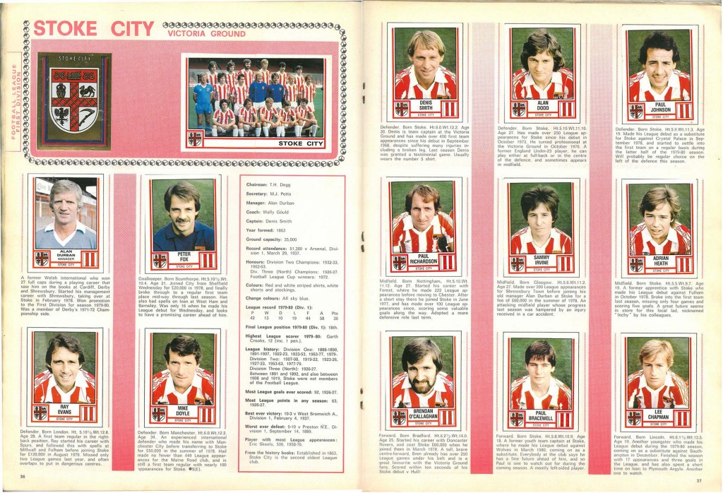 Stoke City 1981