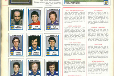 Kilmarnock 1981