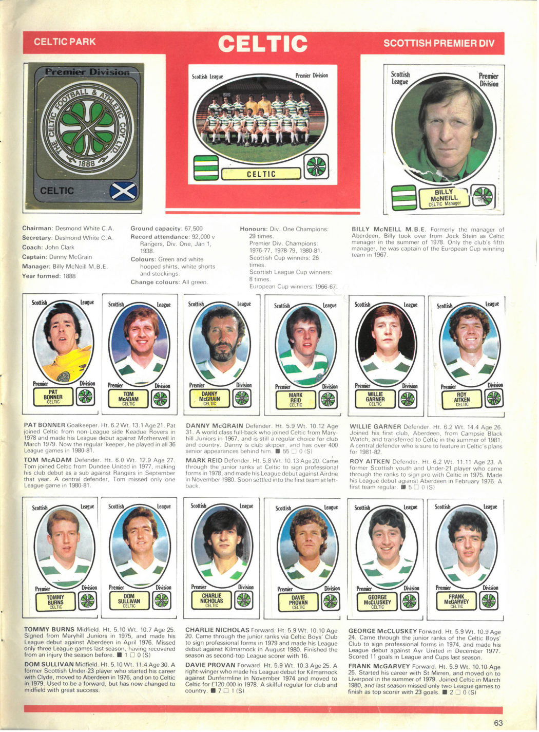 Celtic 1982